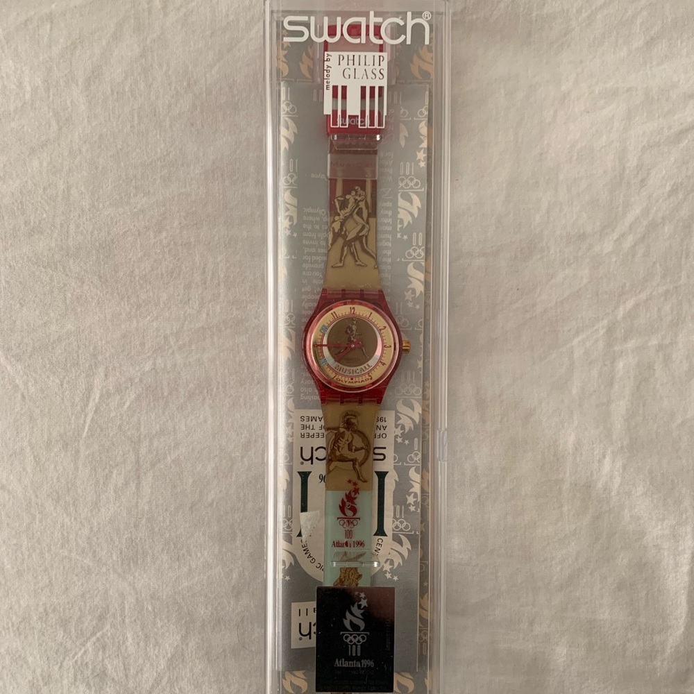 Vintage 1996 Olympics Swatch Watch